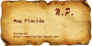Mag Placida névjegykártya